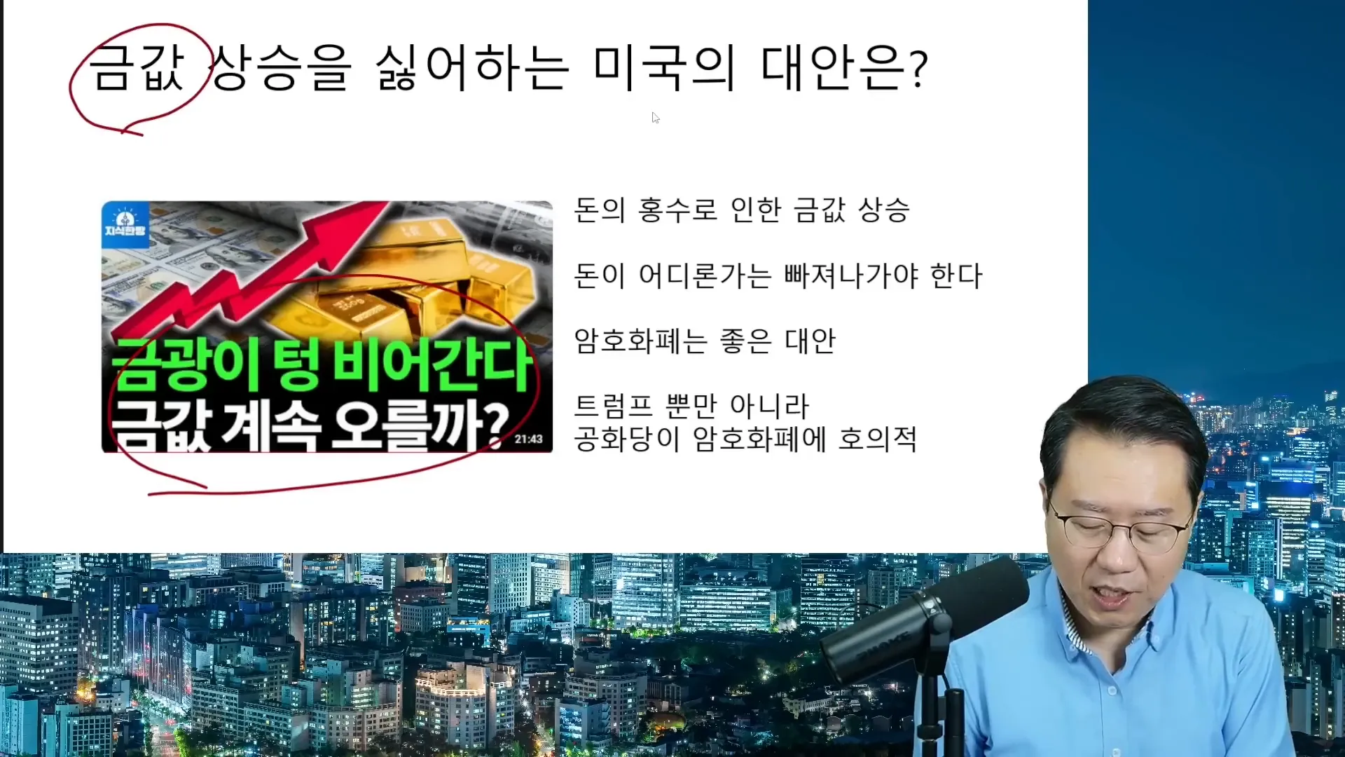 비트코인과 금의 경쟁