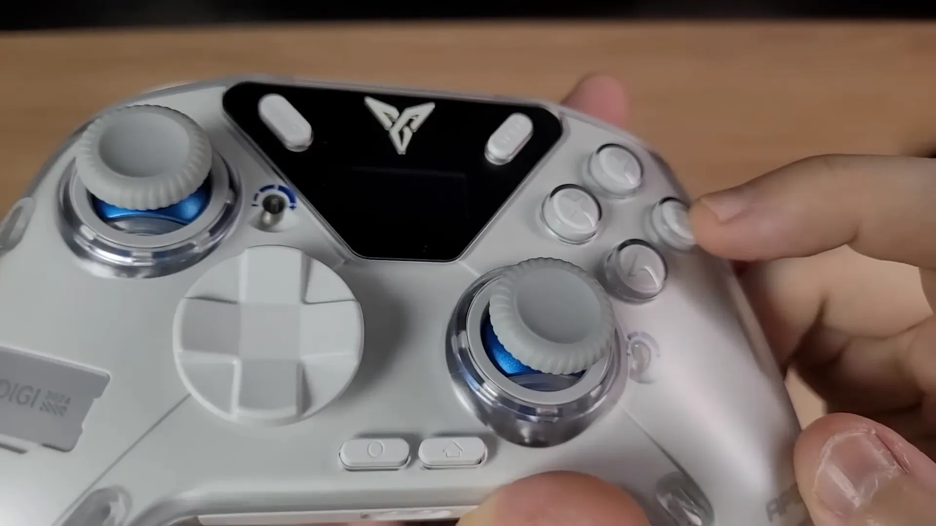 Flydigi Apex 4 mecha tactile buttons close-up