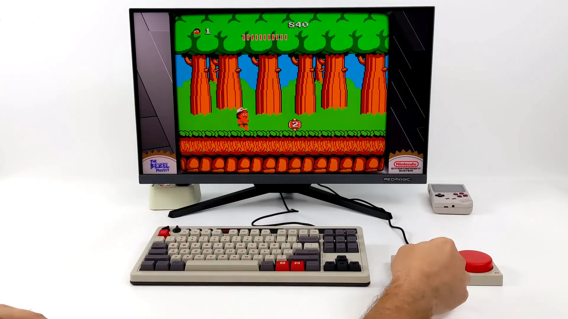 Gaming experience with the keyboard