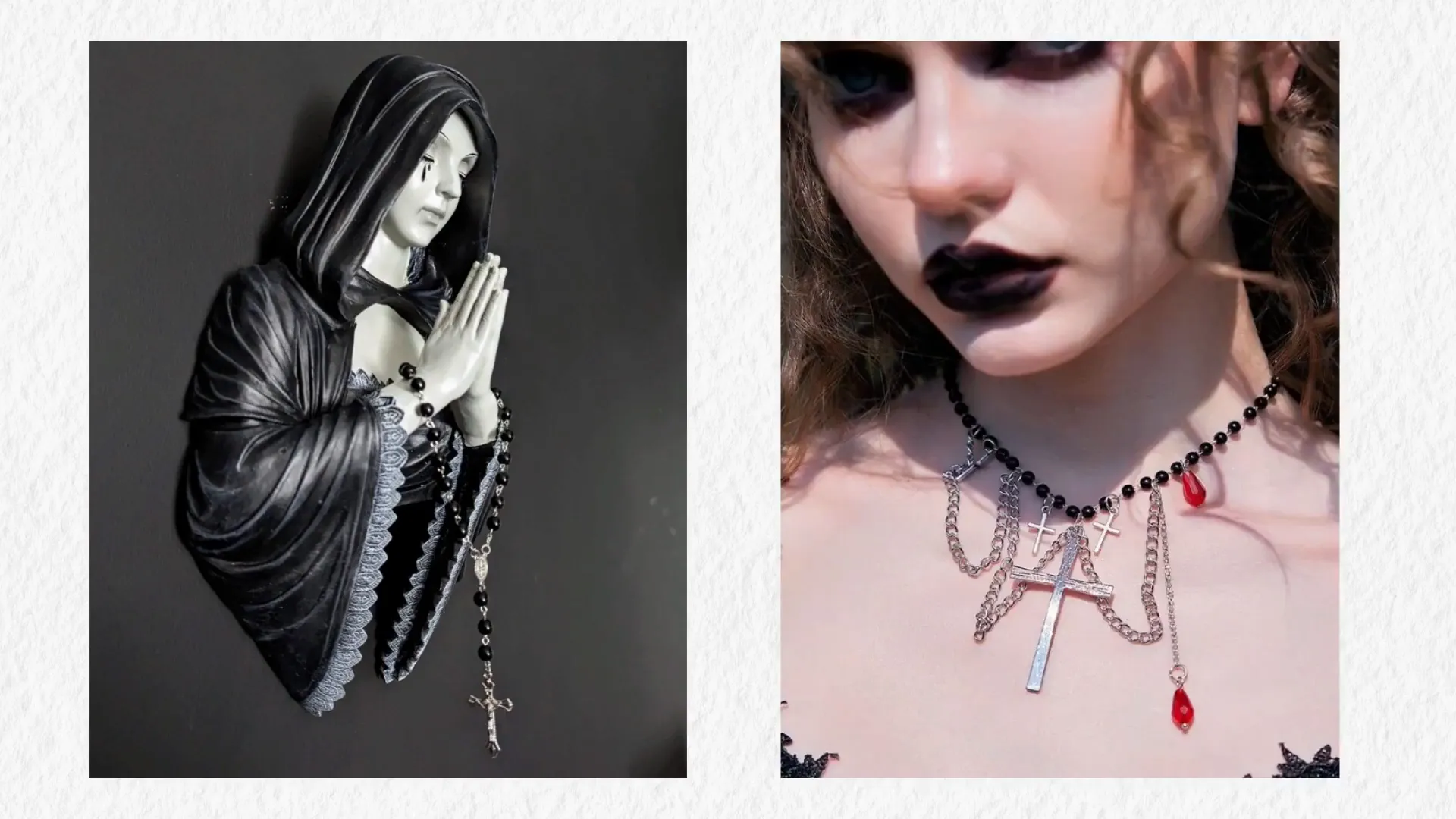 Gothic architecture featuring cross motifs