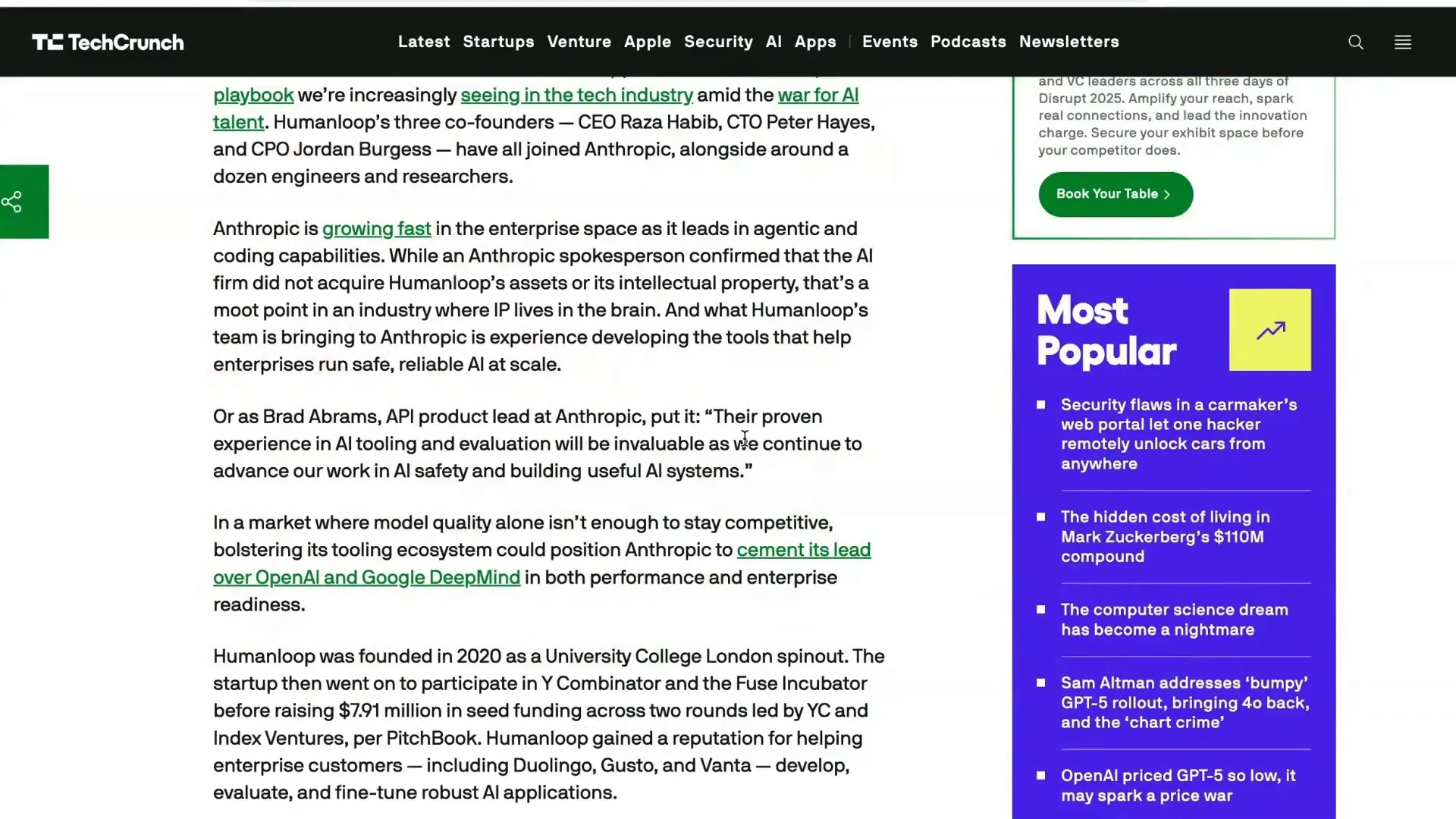 HumanLoop team joining Anthropic for evals and observability