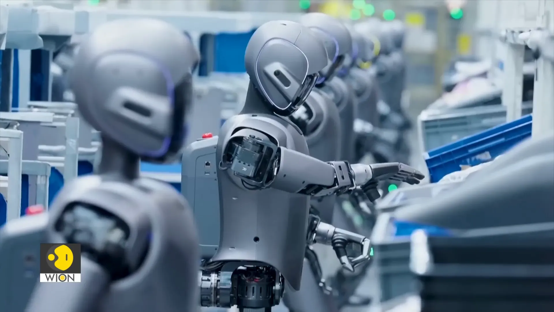 Warehouse robots and automation in industrial settings