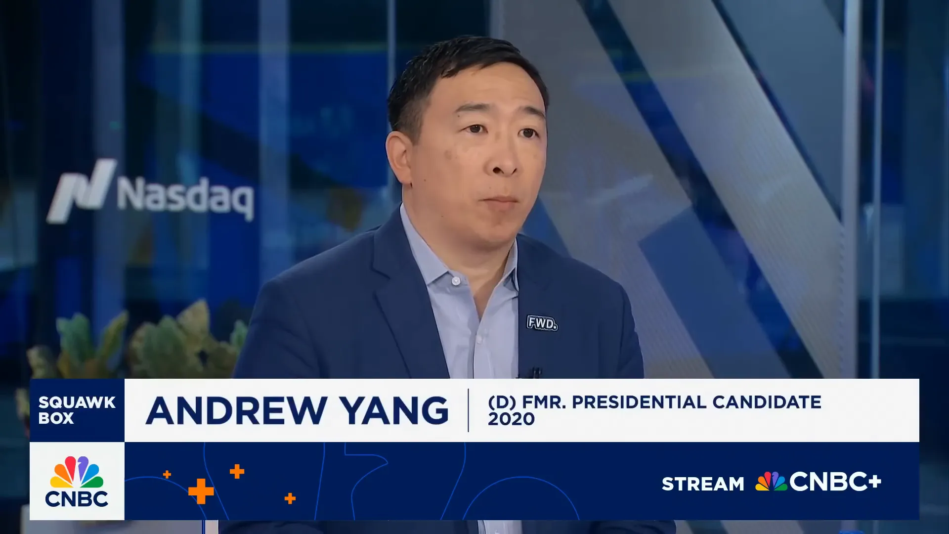 Andrew Yang discussing AI's impact on jobs