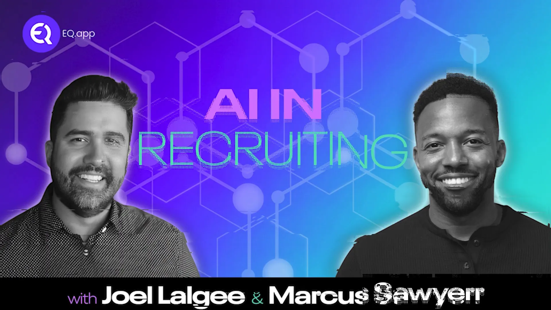 Podcast hosts introducing the episode