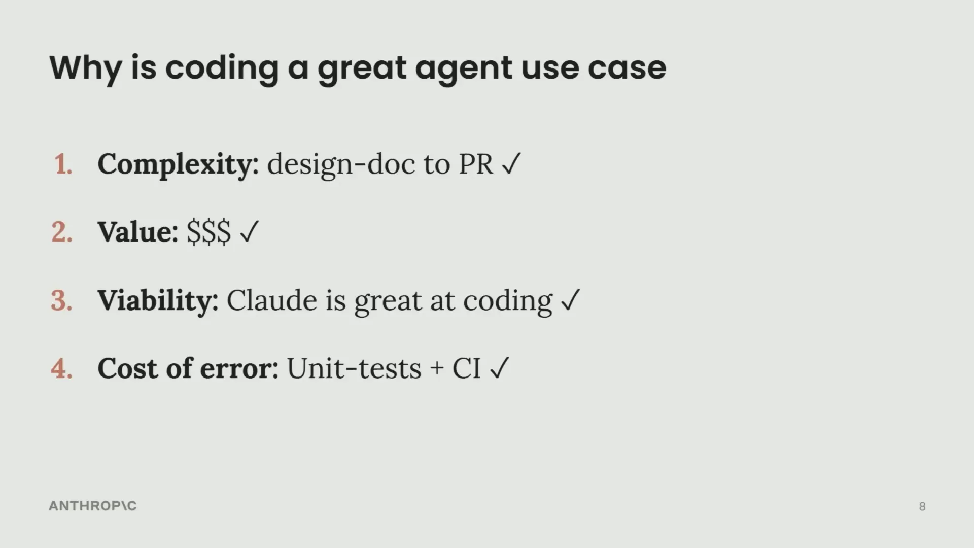 Coding as a great use case for agents