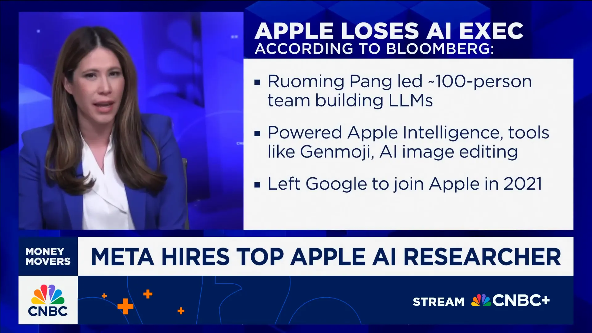 Roming Peng, top Apple AI researcher joins Meta
