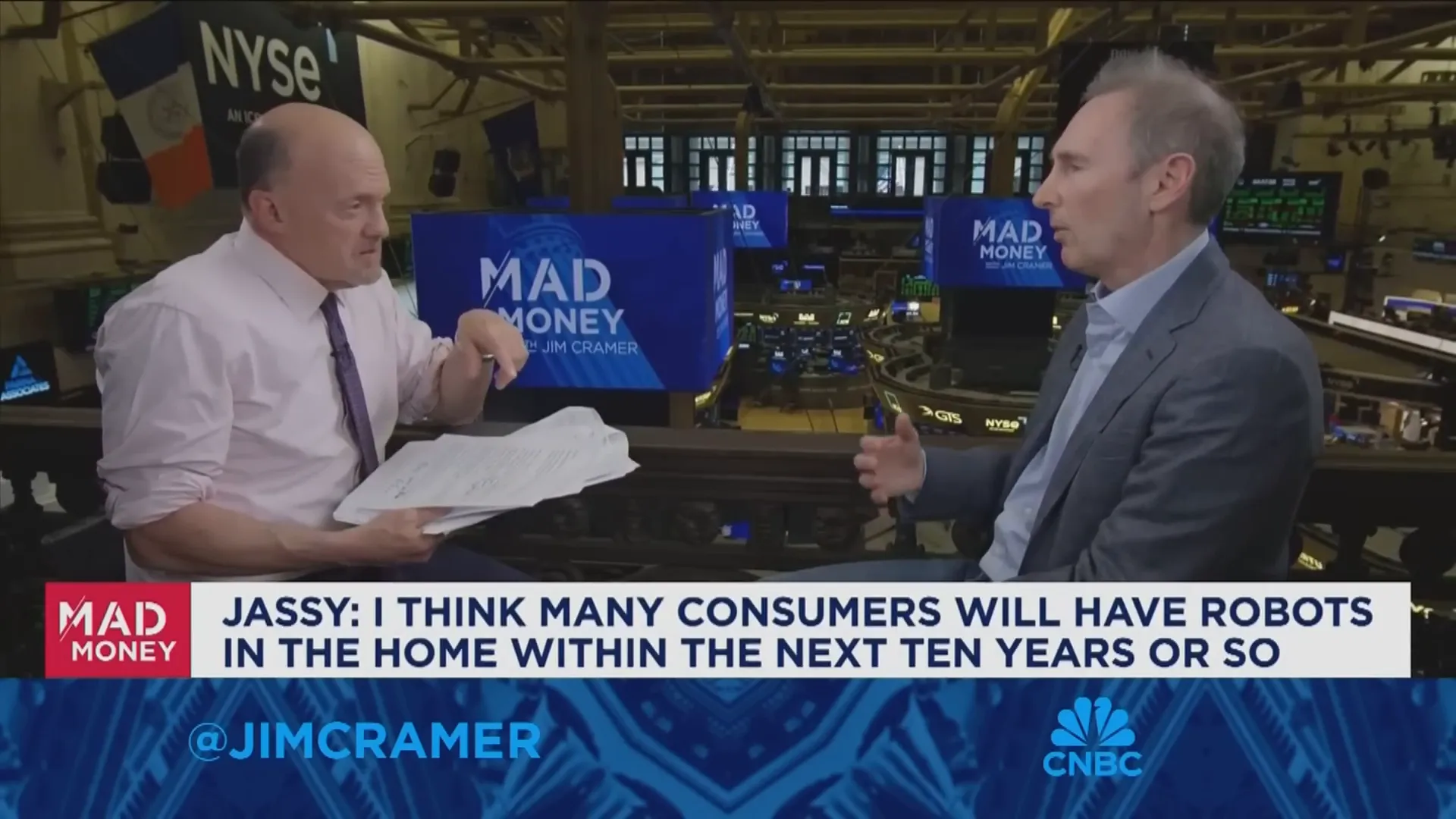 Andy Jassy discussing the future of consumer robots and Alexa integration