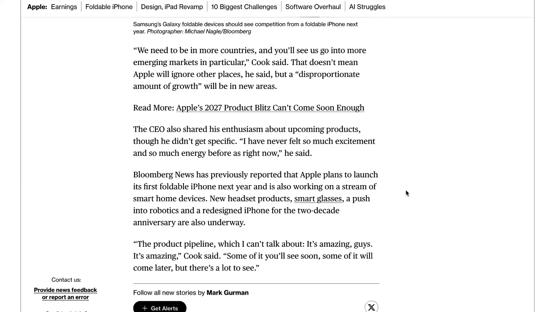 Apple's exciting AI-driven product pipeline preview