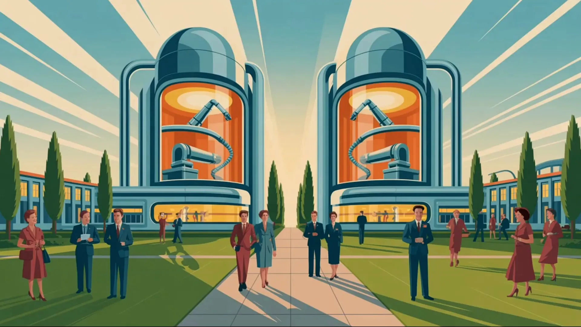 Concept of twin factories: physical and digital AI-powered