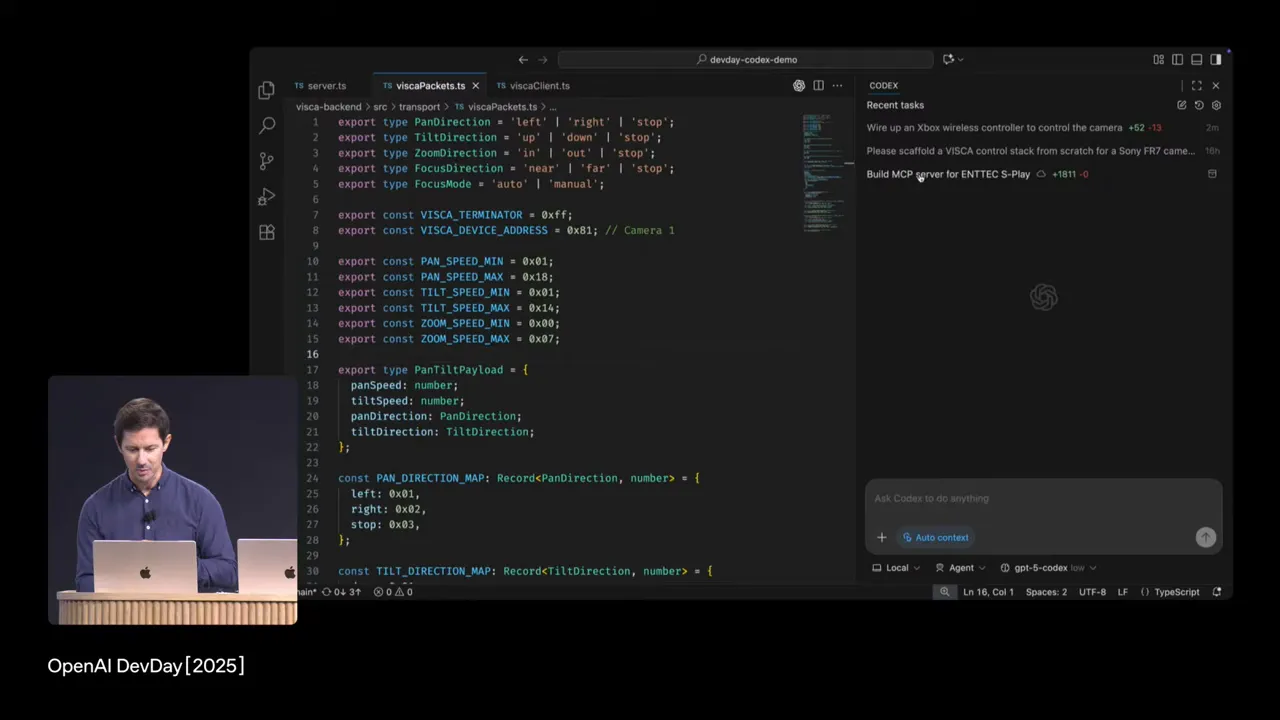Codex cloud task log and applying changes locally in VS Code