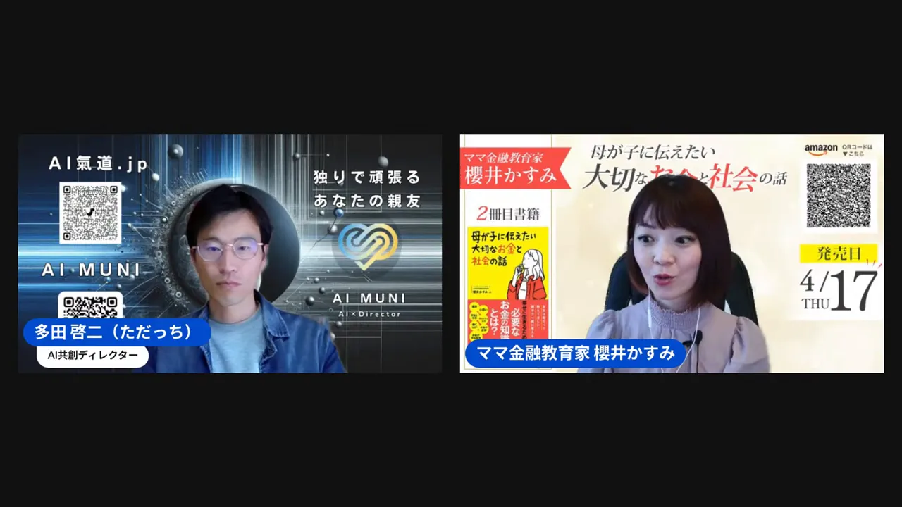 4タイプの投資について触れる場面