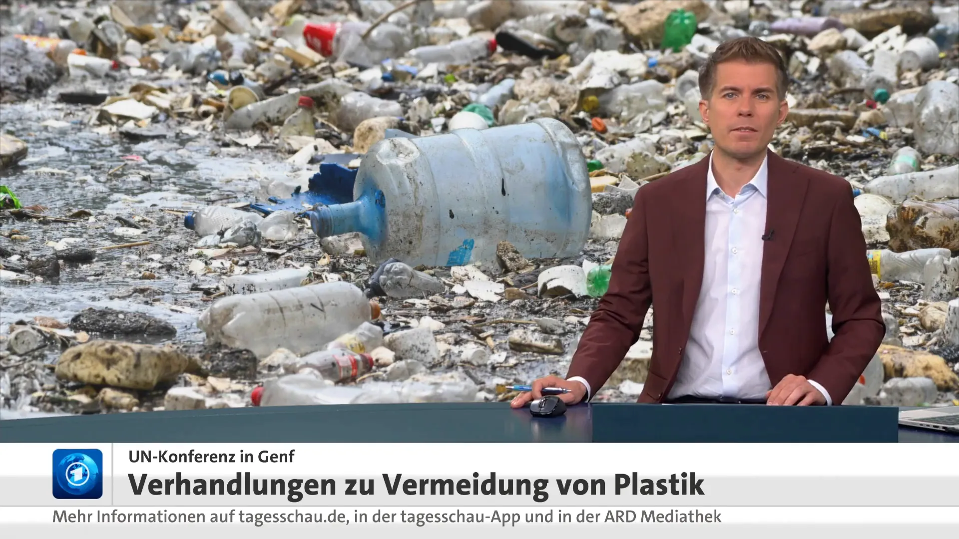 Verhandlung in Genf über ein UN-Plastikabkommen