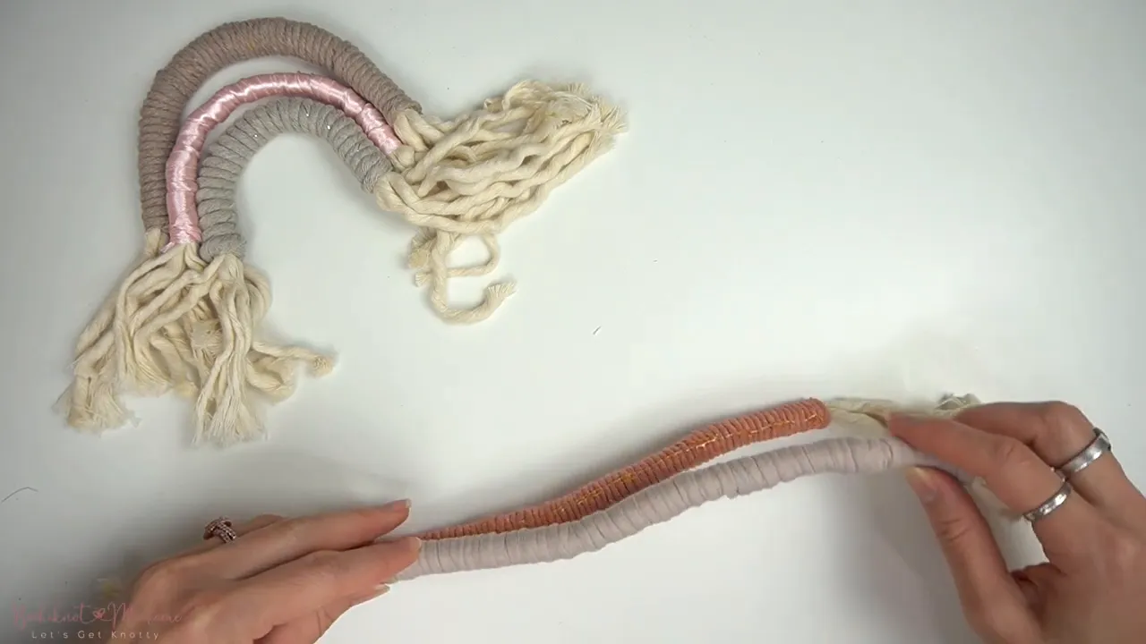 Macrame Rainbow for Nursery