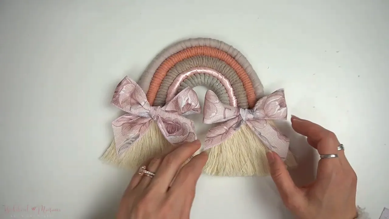 Macrame Rainbow for Nursery