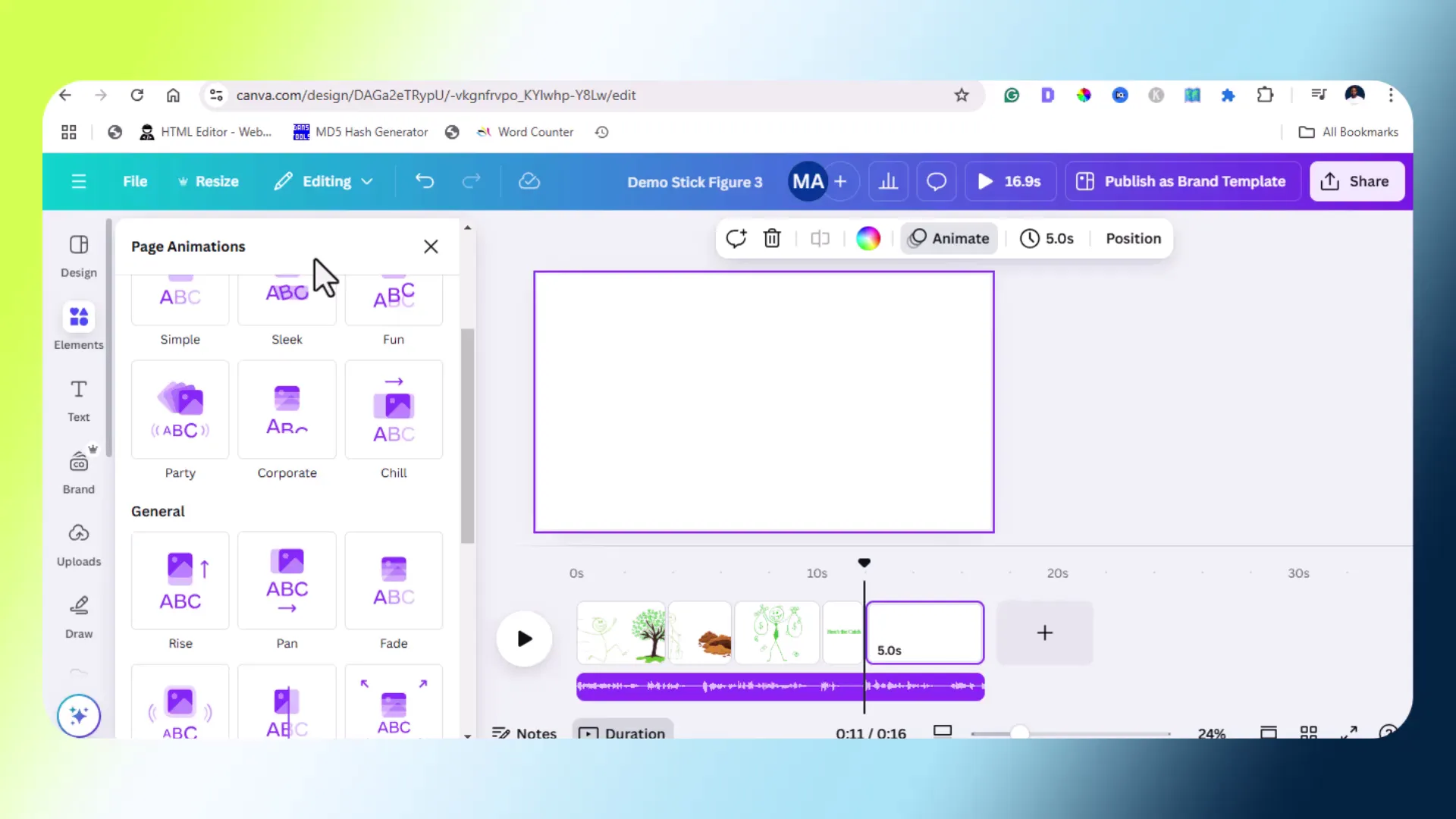 Using graphics for enhanced visuals