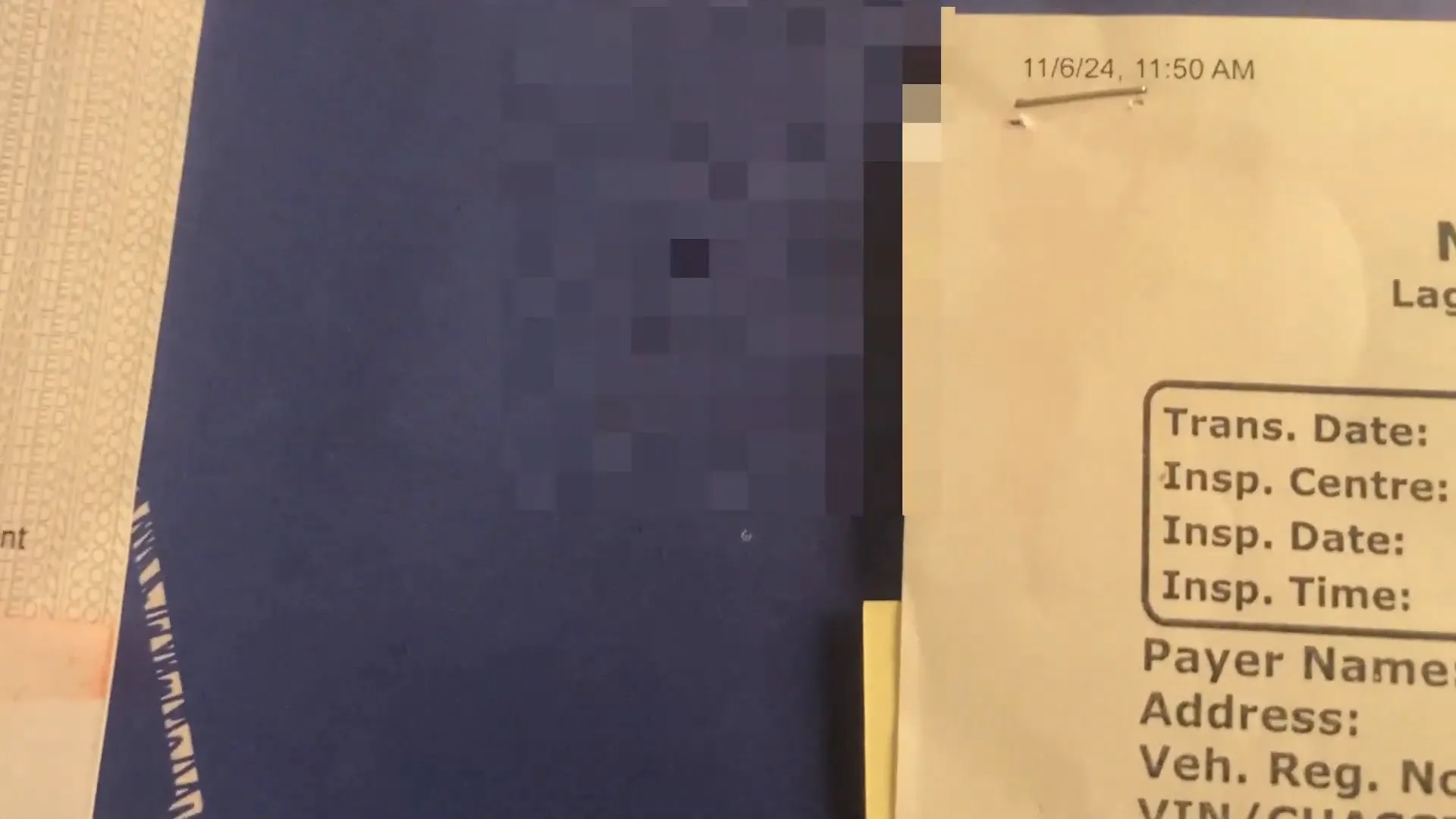 Received documents from Car.com