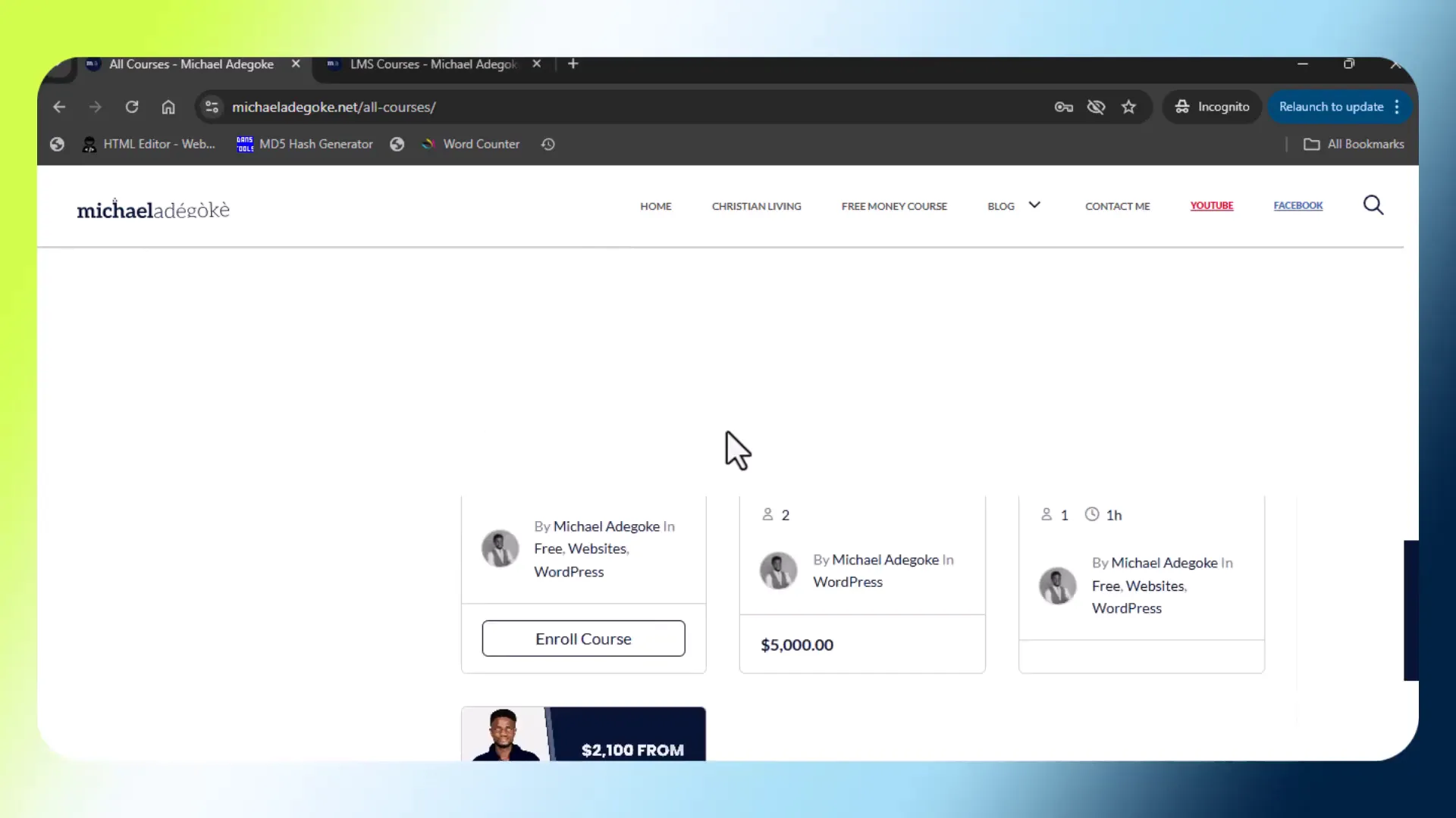 Tutor LMS installation process