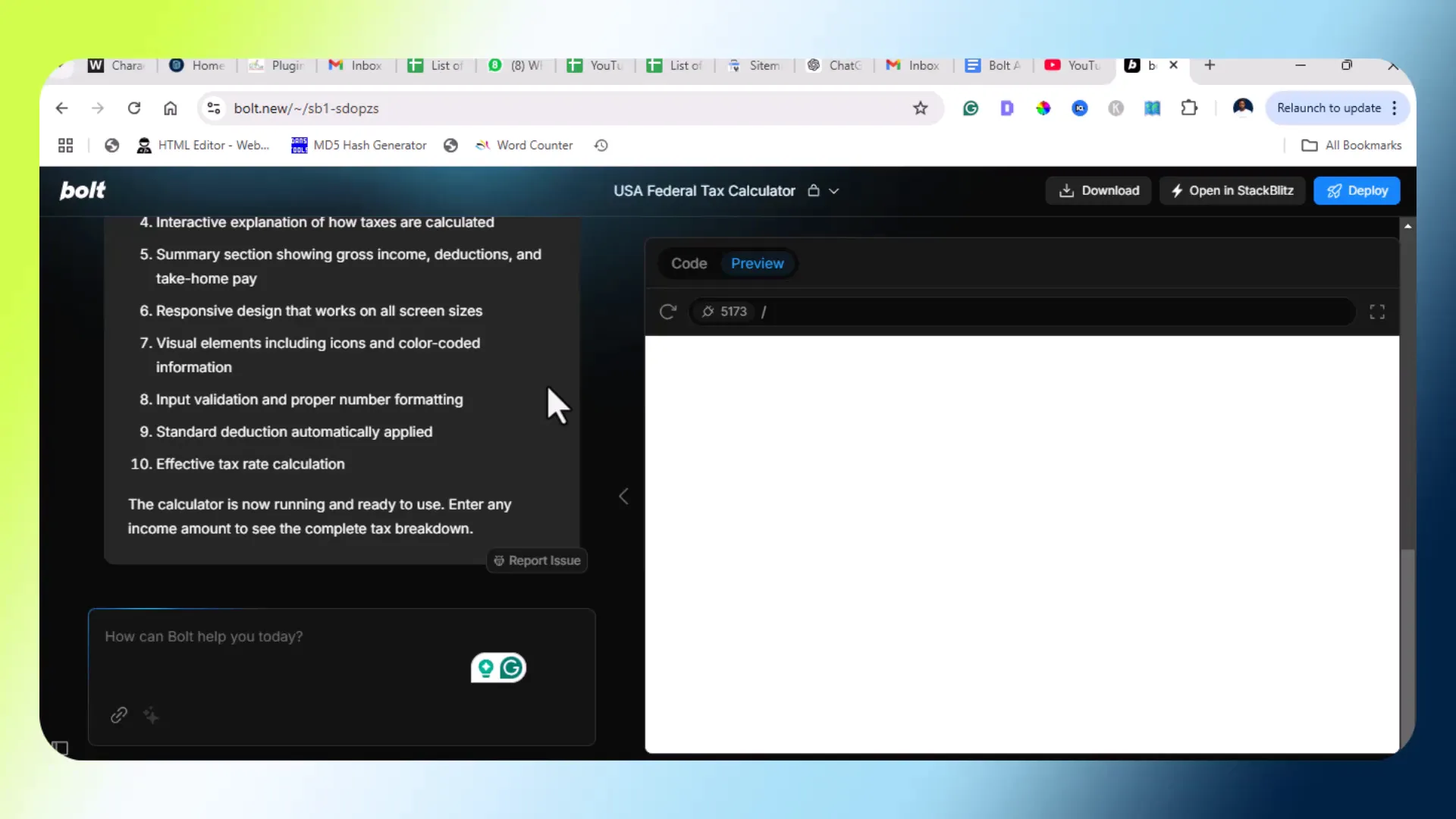 Overview of Bolt's credit system