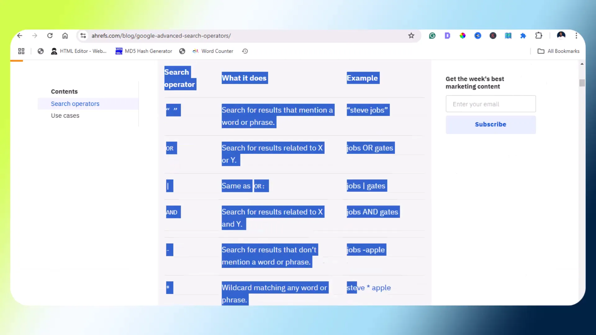 Inputting prompt in Windsurf AI