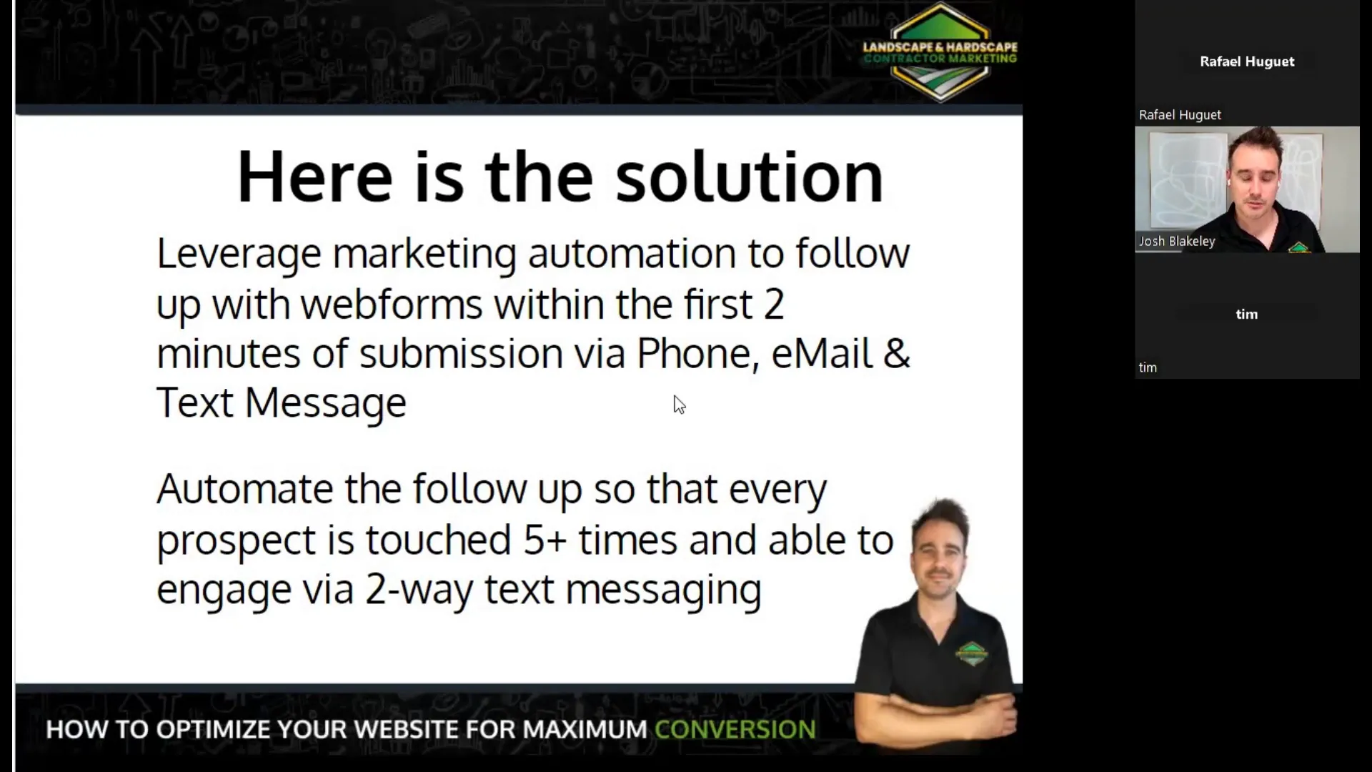 Landscape & Hardscape Contractor Marketing - Maximizing Your Website's Conversion and Lead Flow: Essential Strategies for Landscape and Hardscape Businesses 15 Automated follow-up strategy