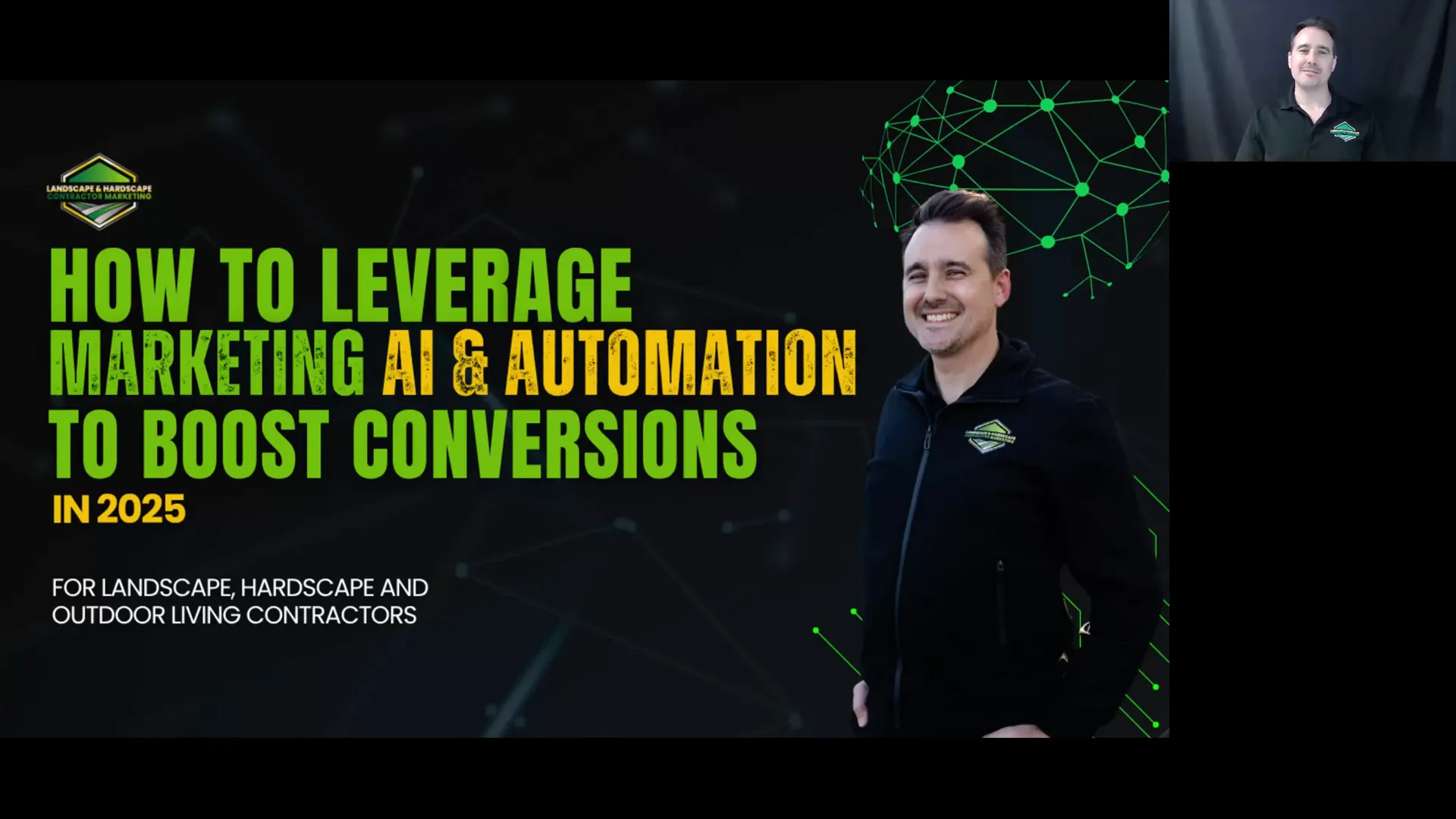 Landscape & Hardscape Contractor Marketing - How to Leverage Marketing AI & Automation to Boost Conversions in 2025 For Landscape Contractors 11 Josh Blakely introducing AI and automation in landscape contractor marketing