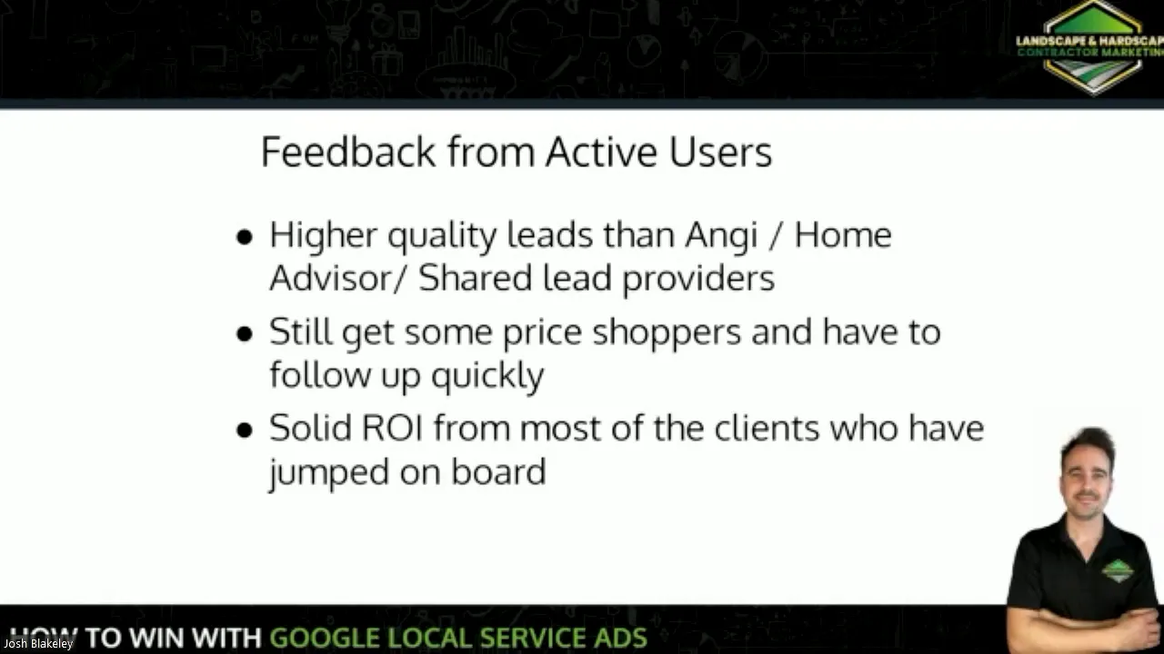 Landscape & Hardscape Contractor Marketing - Maximize Your Leads: Winning with Google Local Services Ads for Landscape & Hardscape Contractors 6 User feedback on Google Local Services Ads