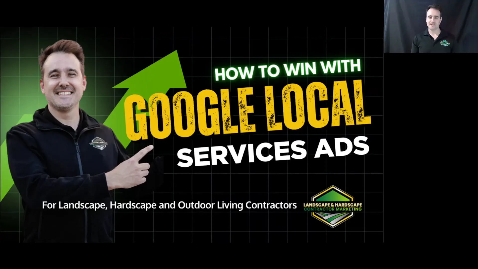 Landscape & Hardscape Contractor Marketing - The 2025 Guide to Dominating Google Local Services Ads for Landscape & Outdoor Living Contractors 1 Josh Blakely welcoming to the Google Local Services Ads webinar