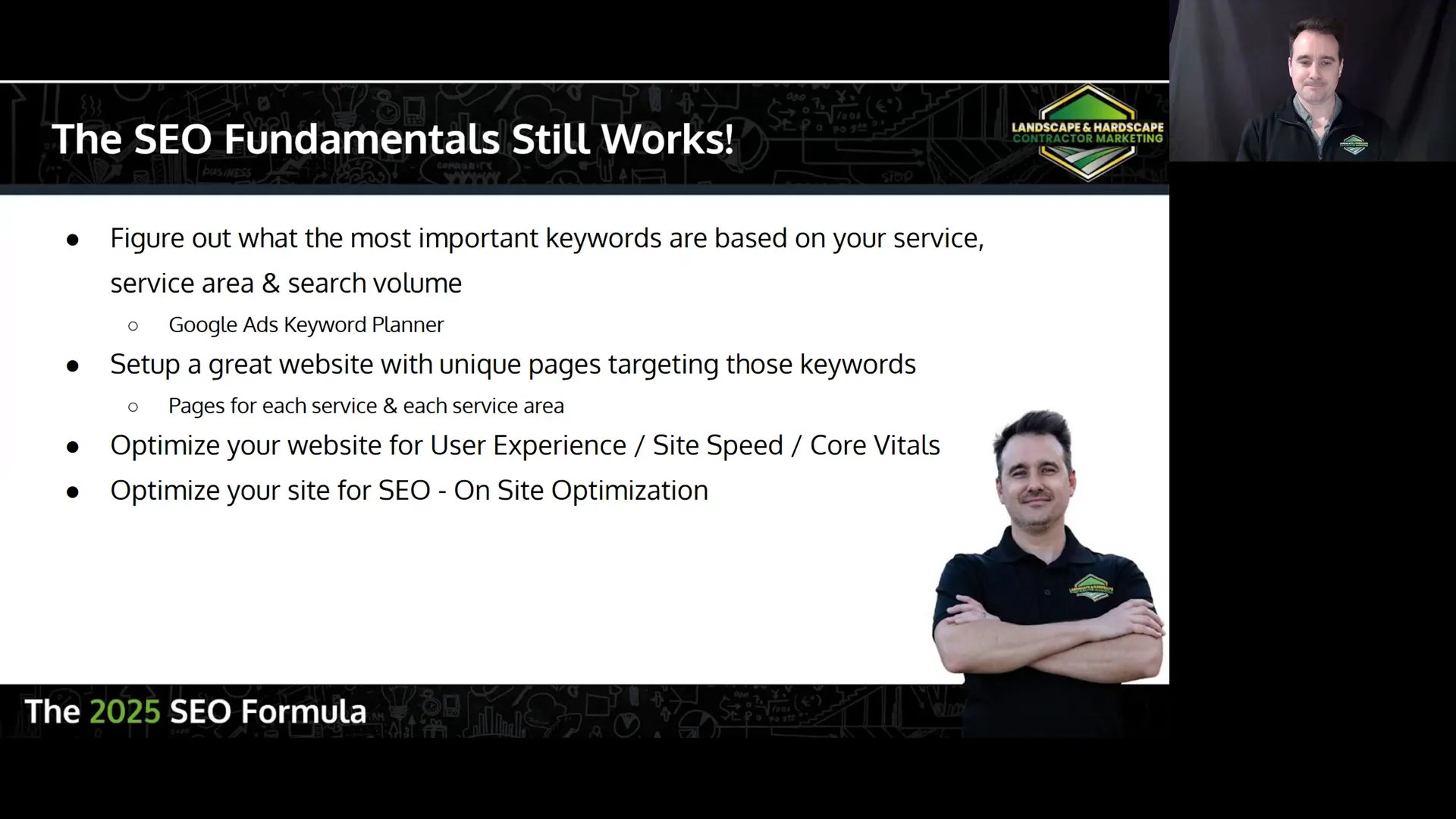 Landscape & Hardscape Contractor Marketing - Navigating the 2025 SEO Landscape for Landscape, Hardscape & Outdoor Living Contractors 11 Website SEO audit