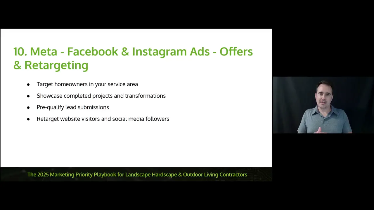 Meta ad creative examples for outdoor living