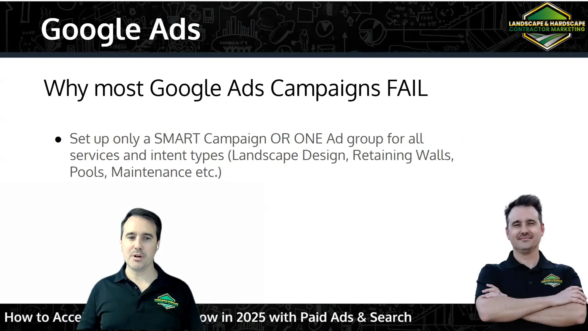 Landscape & Hardscape Contractor Marketing - Accelerate Your Lead Flow in 2025 with Paid Ads & Search 13 Tips for effective campaign structuring