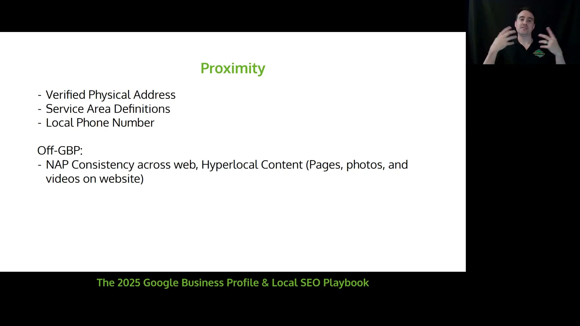 Landscape & Hardscape Contractor Marketing - The 2025 Google Business Profile & Local SEO Playbook for Landscape & Outdoor Living Contractors 16 Heatmap showing business proximity and local search areas