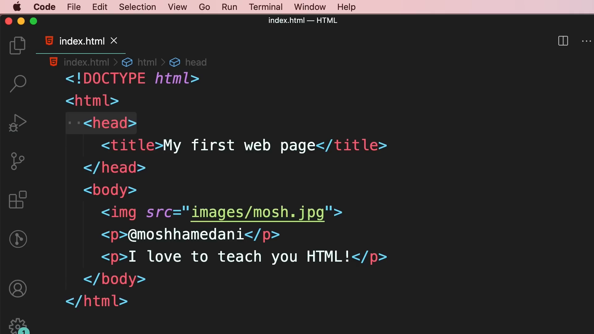 Adding CSS styles