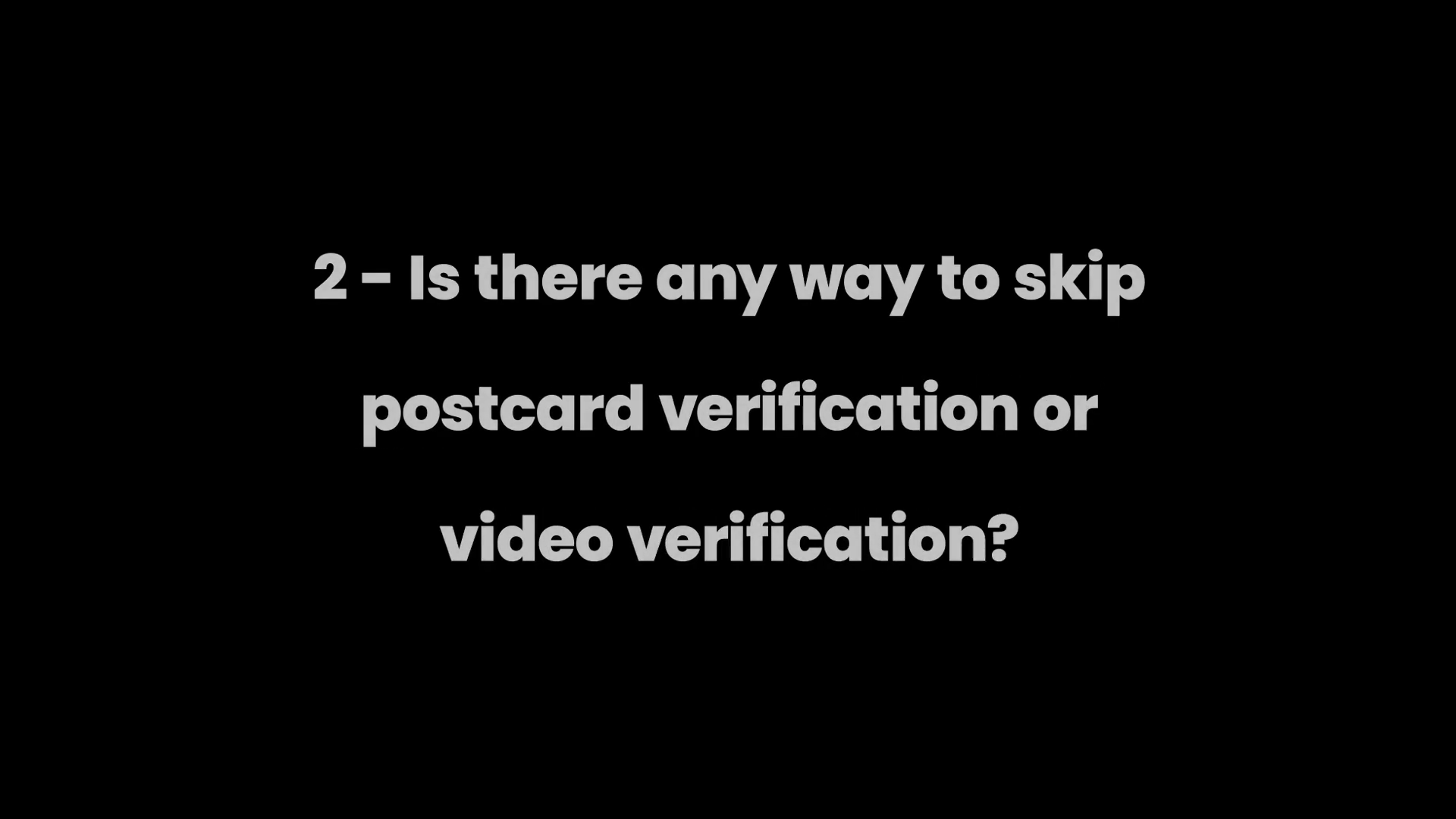 Verification methods for Google My Business