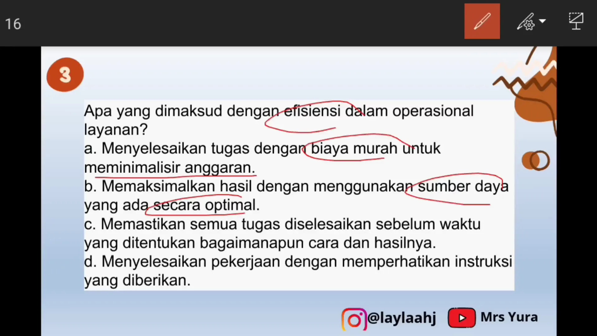 Konsep Efisiensi dalam Operasional Layanan