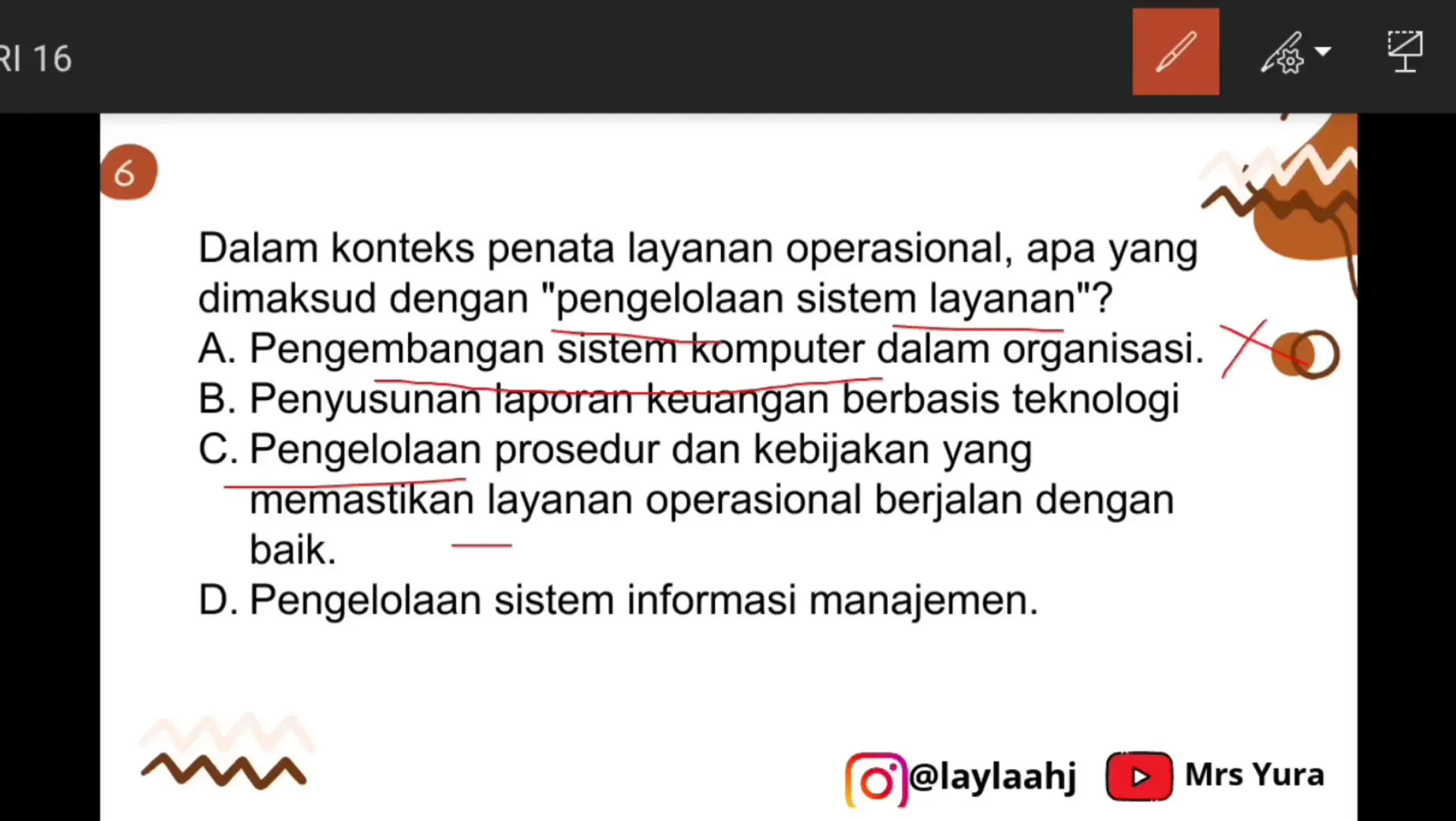 Pengelolaan Sistem Layanan