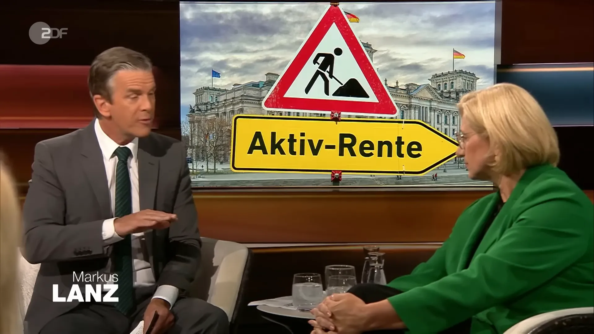 Diskussion über Rente und Haltelinie