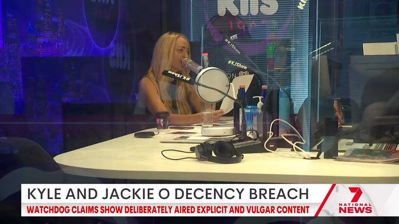 Headline noting the station owner accused of failing to rein in presenters