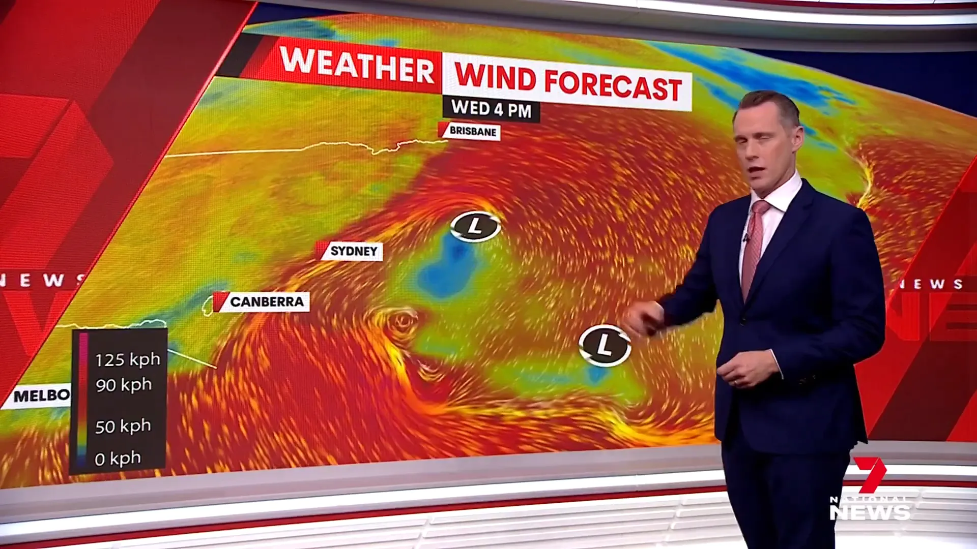 Strong wind gusts recorded in Northern NSW and Southeast Queensland