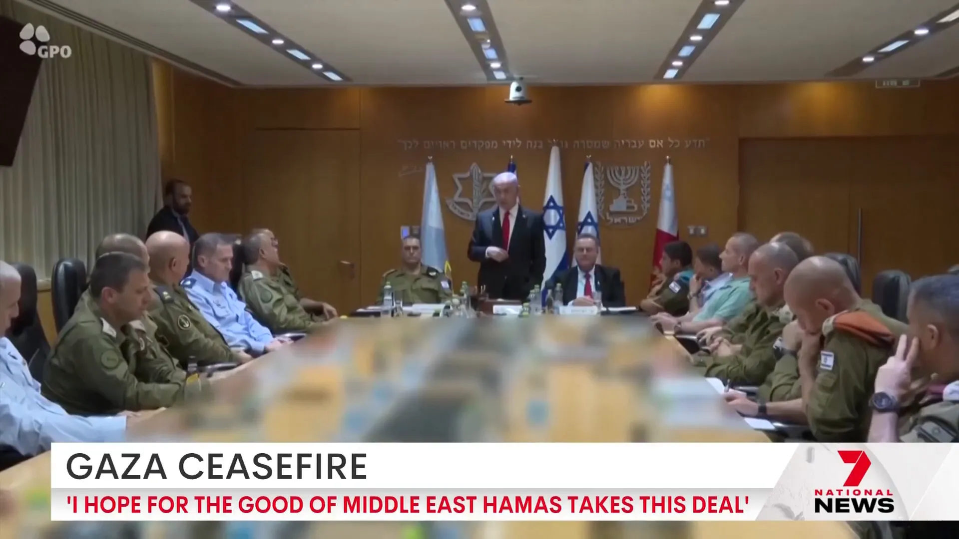 Benjamin Netanyahu preparing for Washington DC meeting
