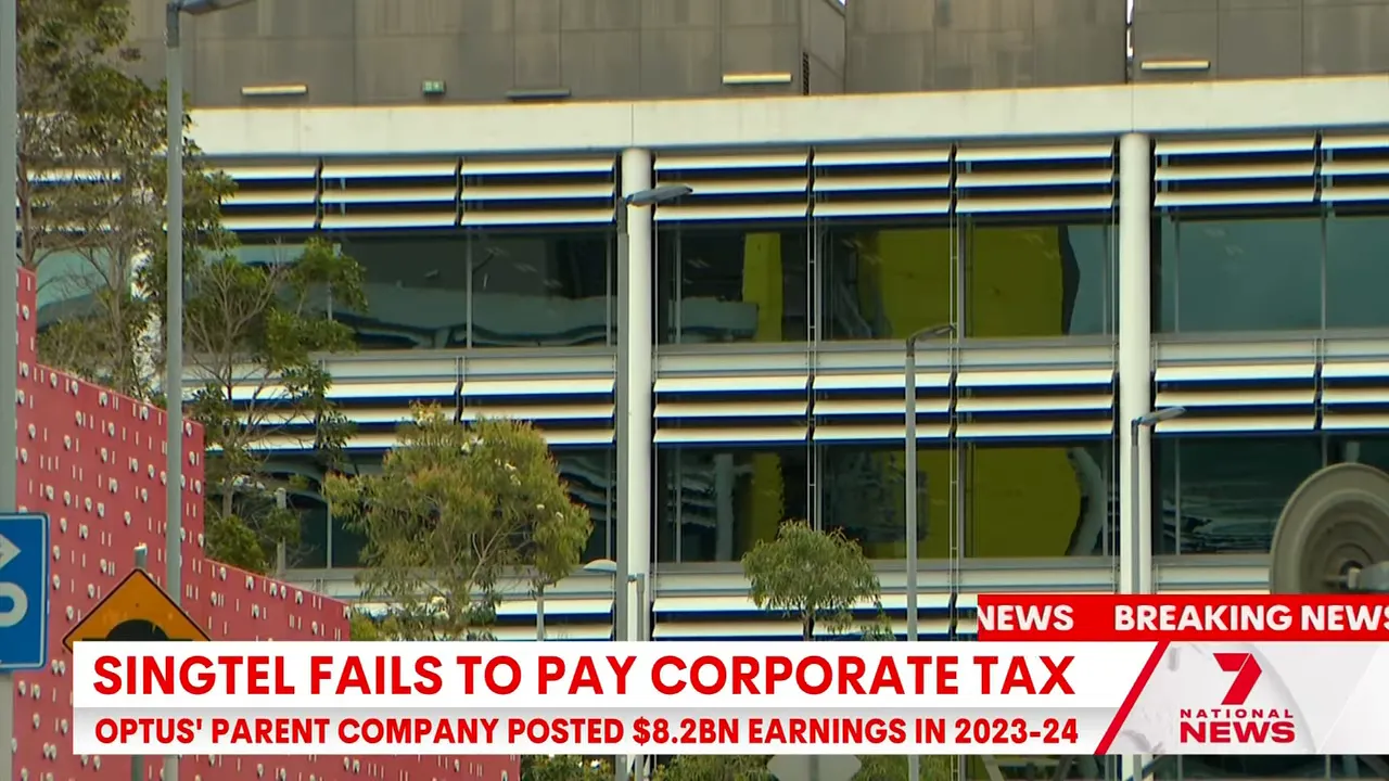 Graphic referencing the Australian Taxation Office corporate tax report