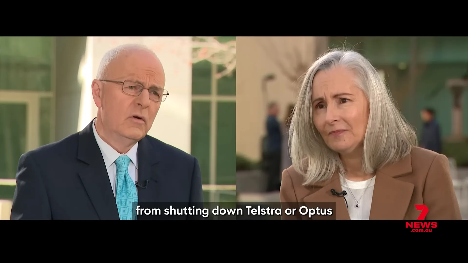 Hypothetical scenario: telecommunications traffic rerouted or shut down