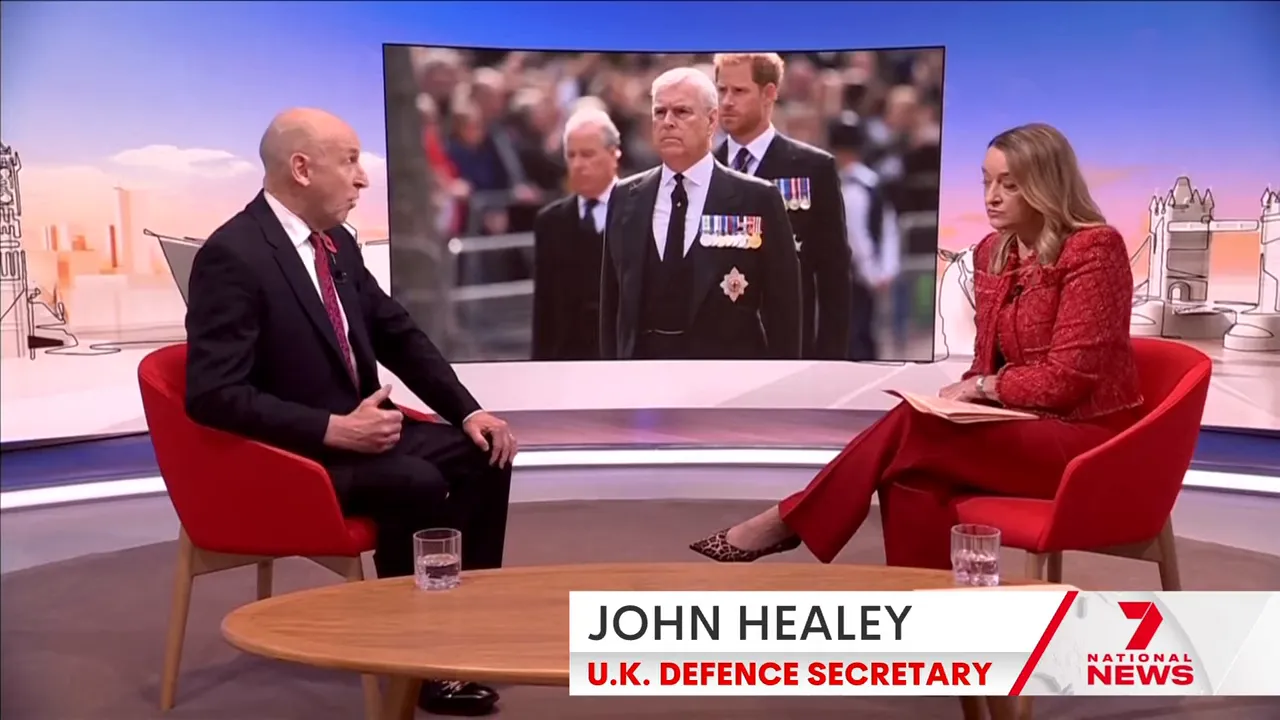 Defence Secretary announces removal of honorary vice-admiral title