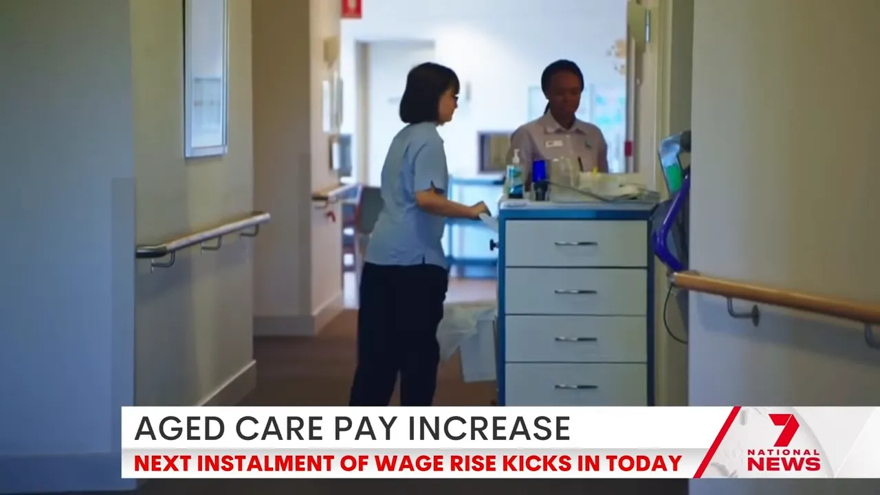 Timeline graphic representing multiple pay rises since ruling