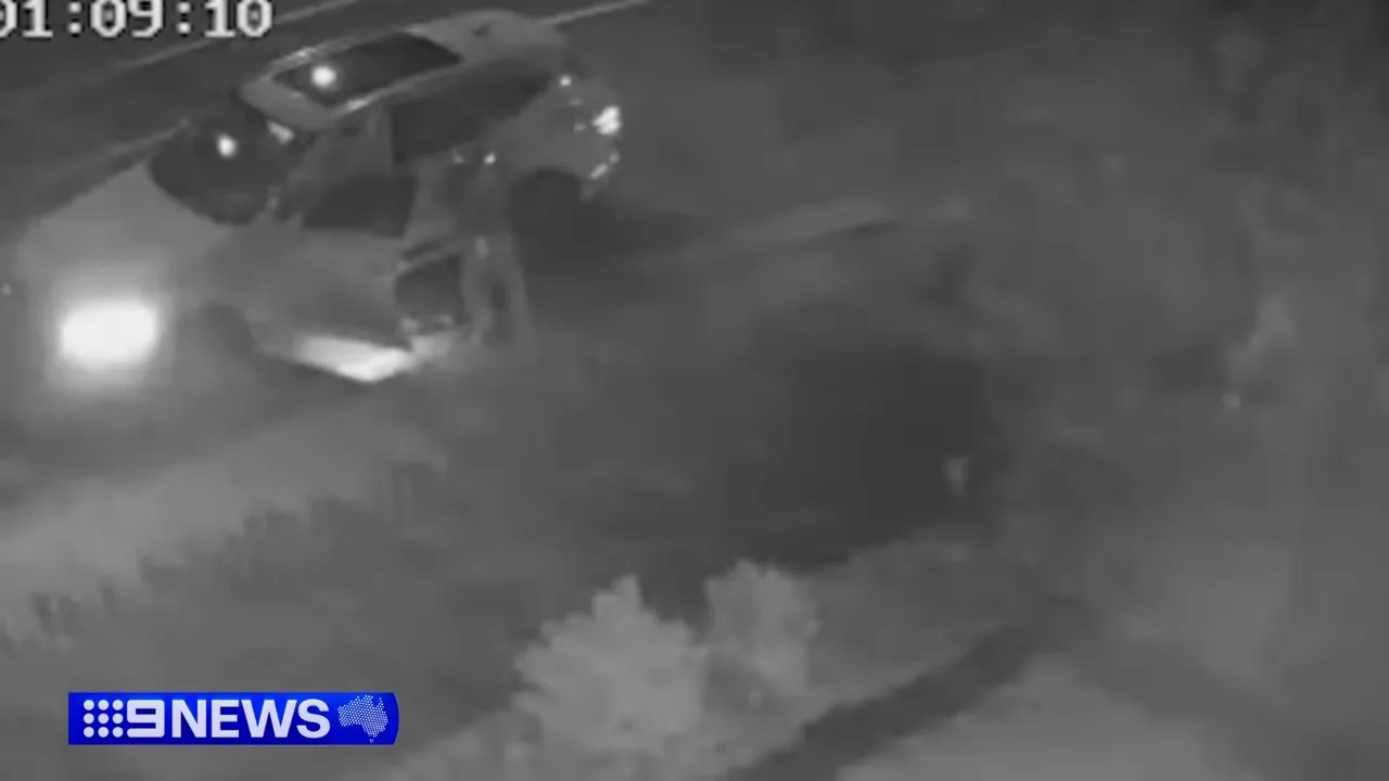 Shooter firing several rounds towards the house