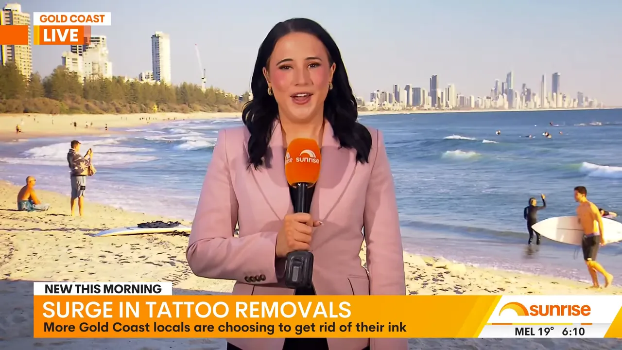 Gold Coast tattoo removal clinic with clients in waiting area