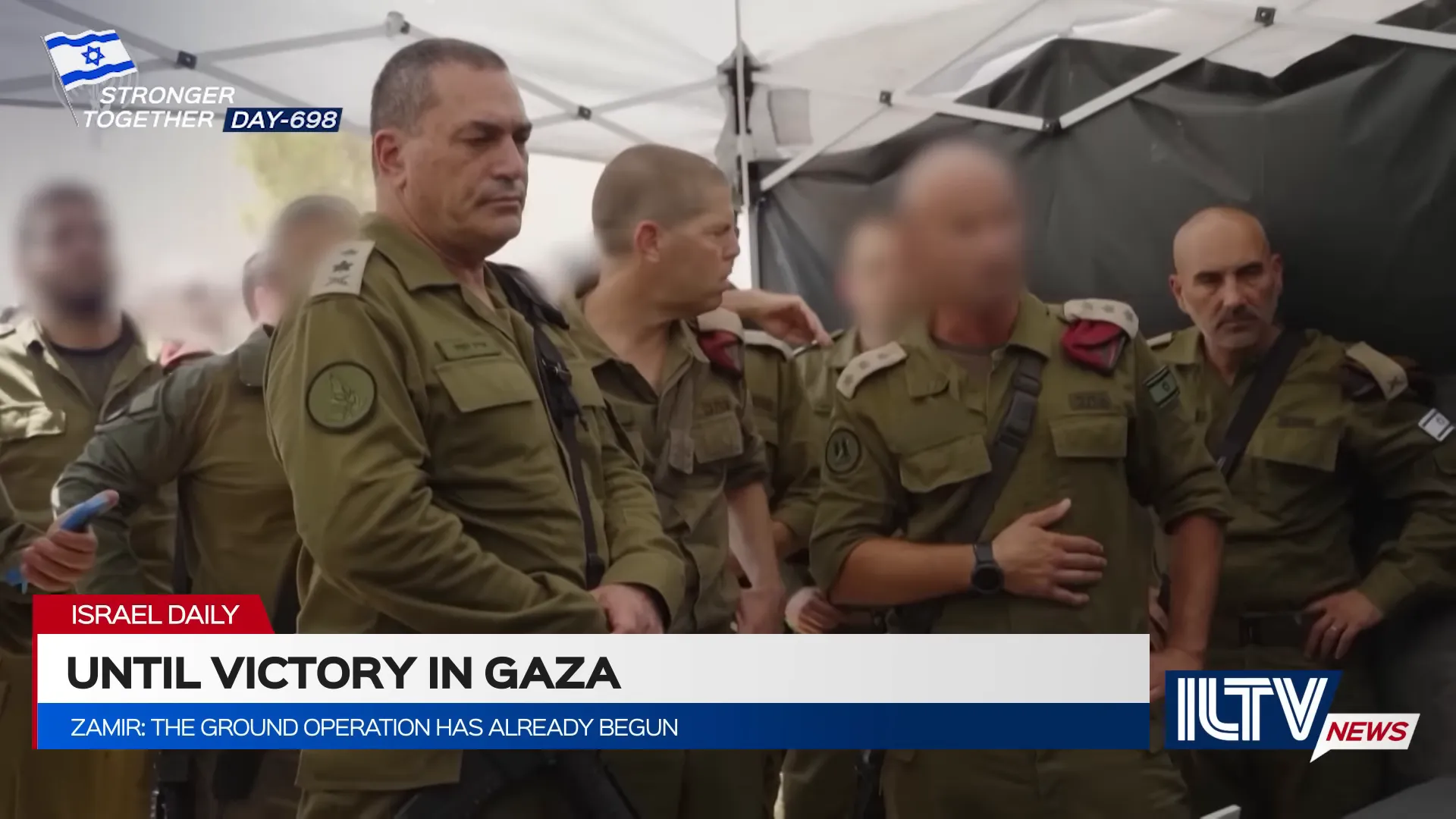 Reservists reporting for duty during mobilisation