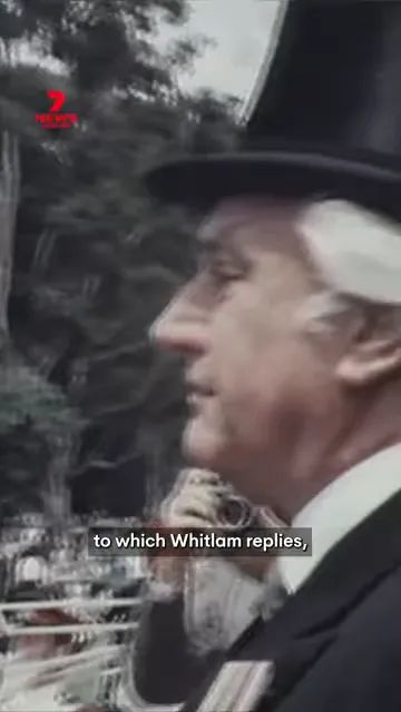 Sir John Kerr and Gough Whitlam meeting