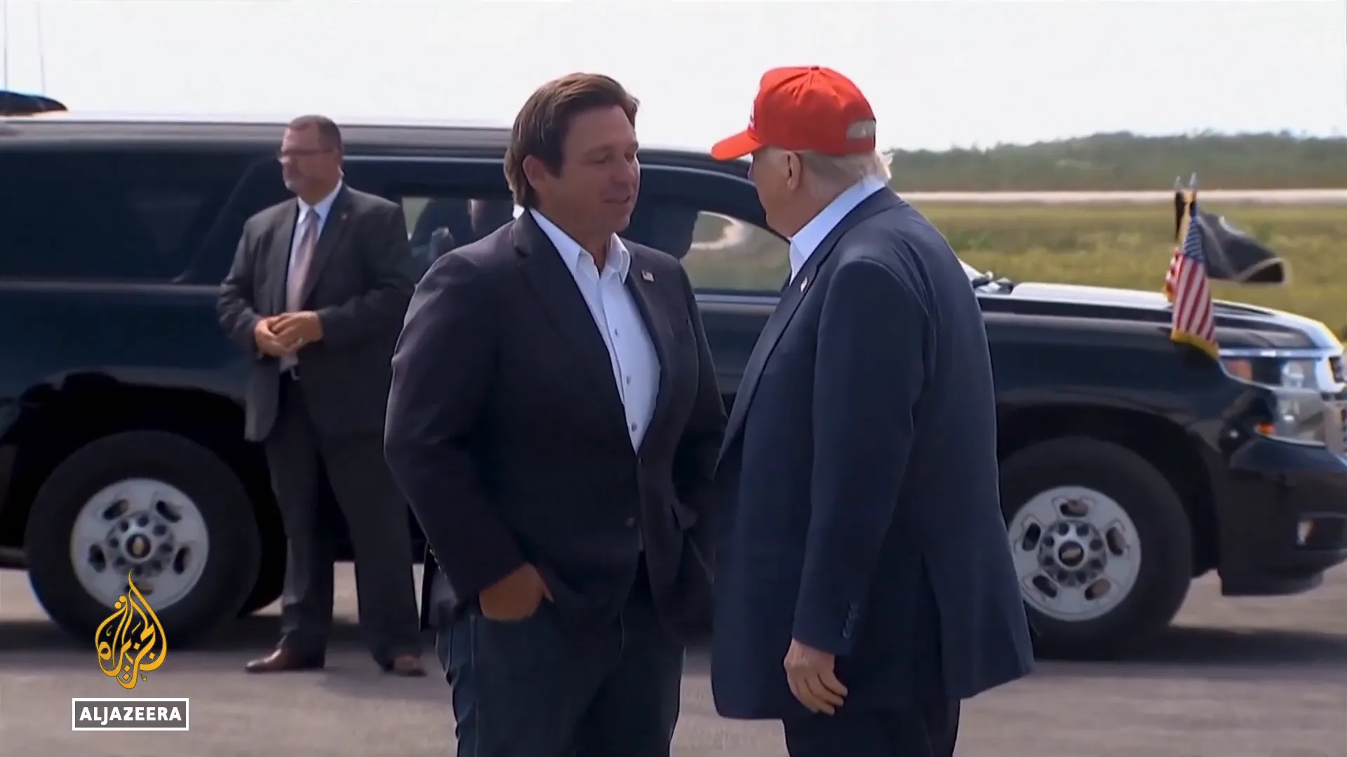 Trump touring Alligator Alcatraz with Kristi Noem and Ron DeSantis