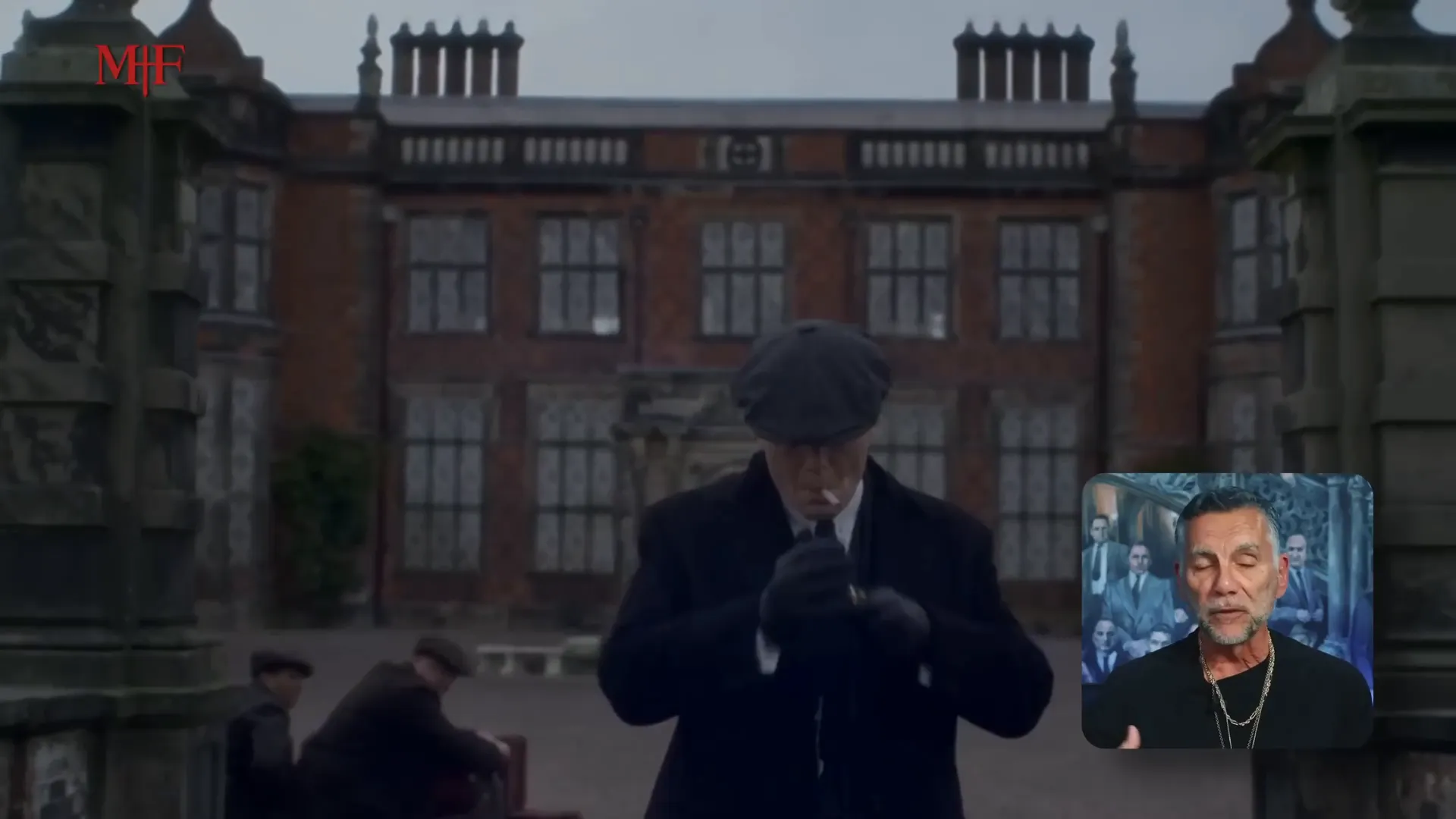 Tom Hardy and Pierce Brosnan in Mobland