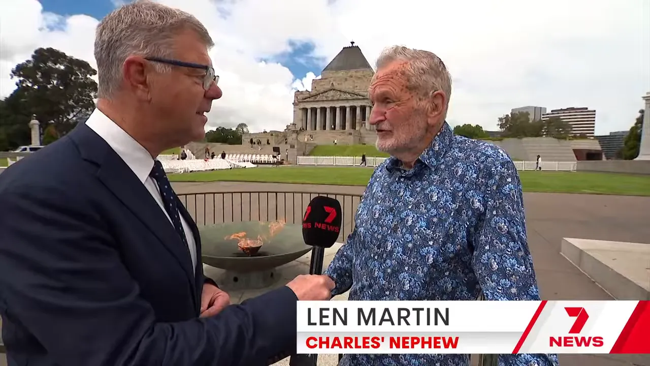 Len Martin relieved at discovery of his uncle's grave
